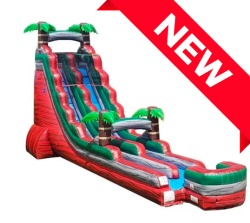 22' Red Tropical Slide
