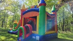 IMG 1075 1770232386 MEGA Rainbow Bounce House and Slide