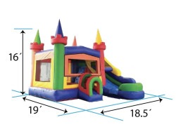 IMG 1101 1770313498 Rainbow Bounce House and Side Slide