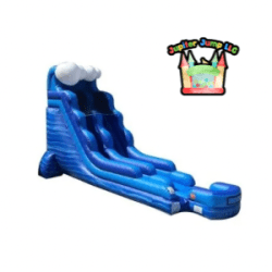 18' Blue Marble Slide