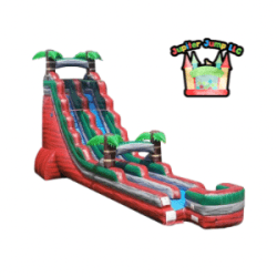 22' Red Tropical Slide